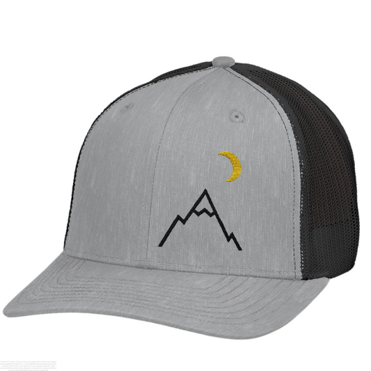 Lunar Peak – Embroidered Trucker Hat