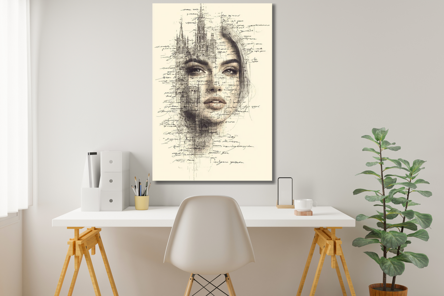 Architectural Muse – Canvas Art Print