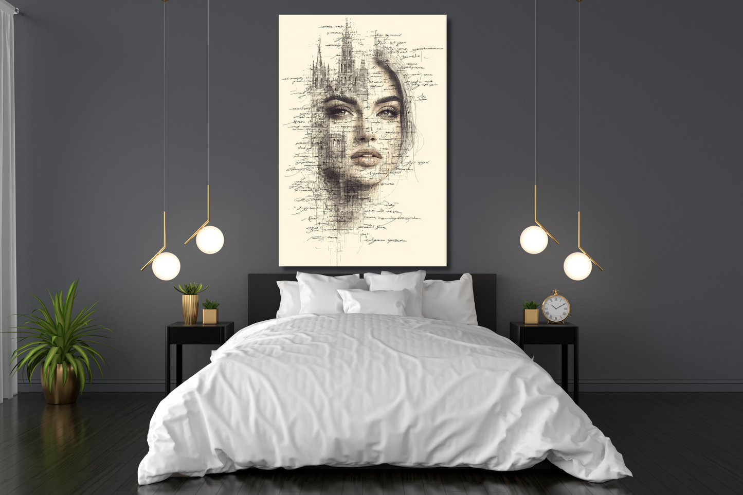 Architectural Muse – Canvas Art Print