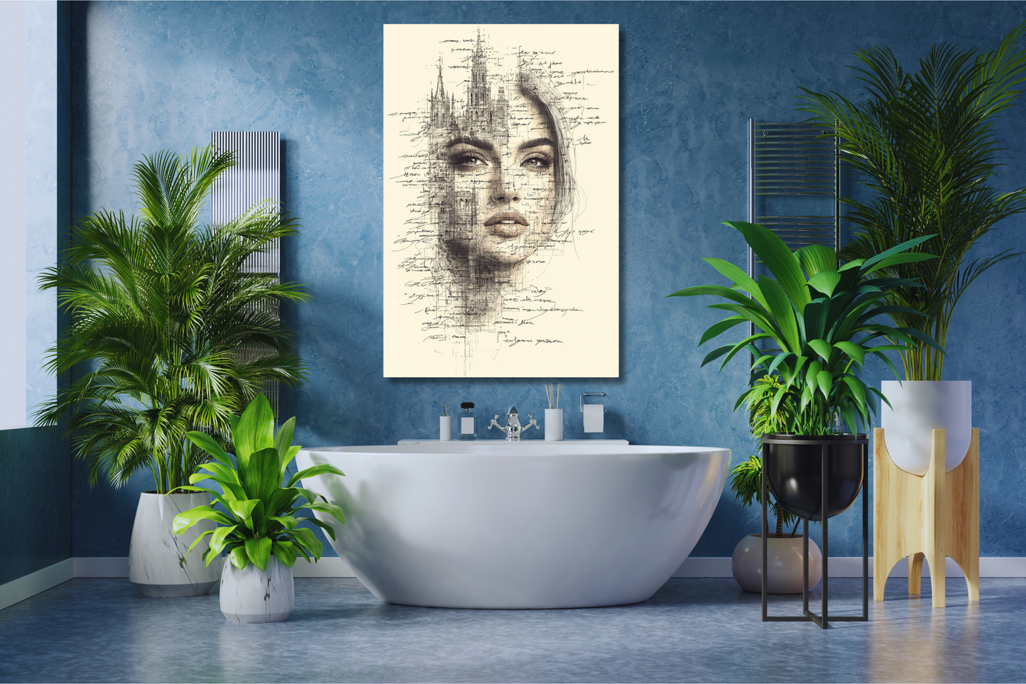 Architectural Muse – Canvas Art Print