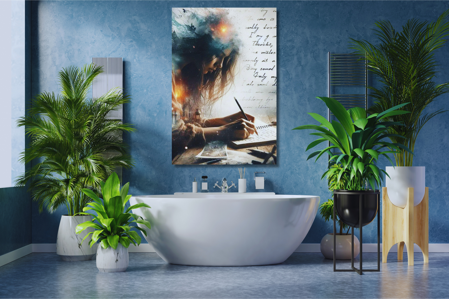 Silent Ink – Artistic Canvas Wall Art
