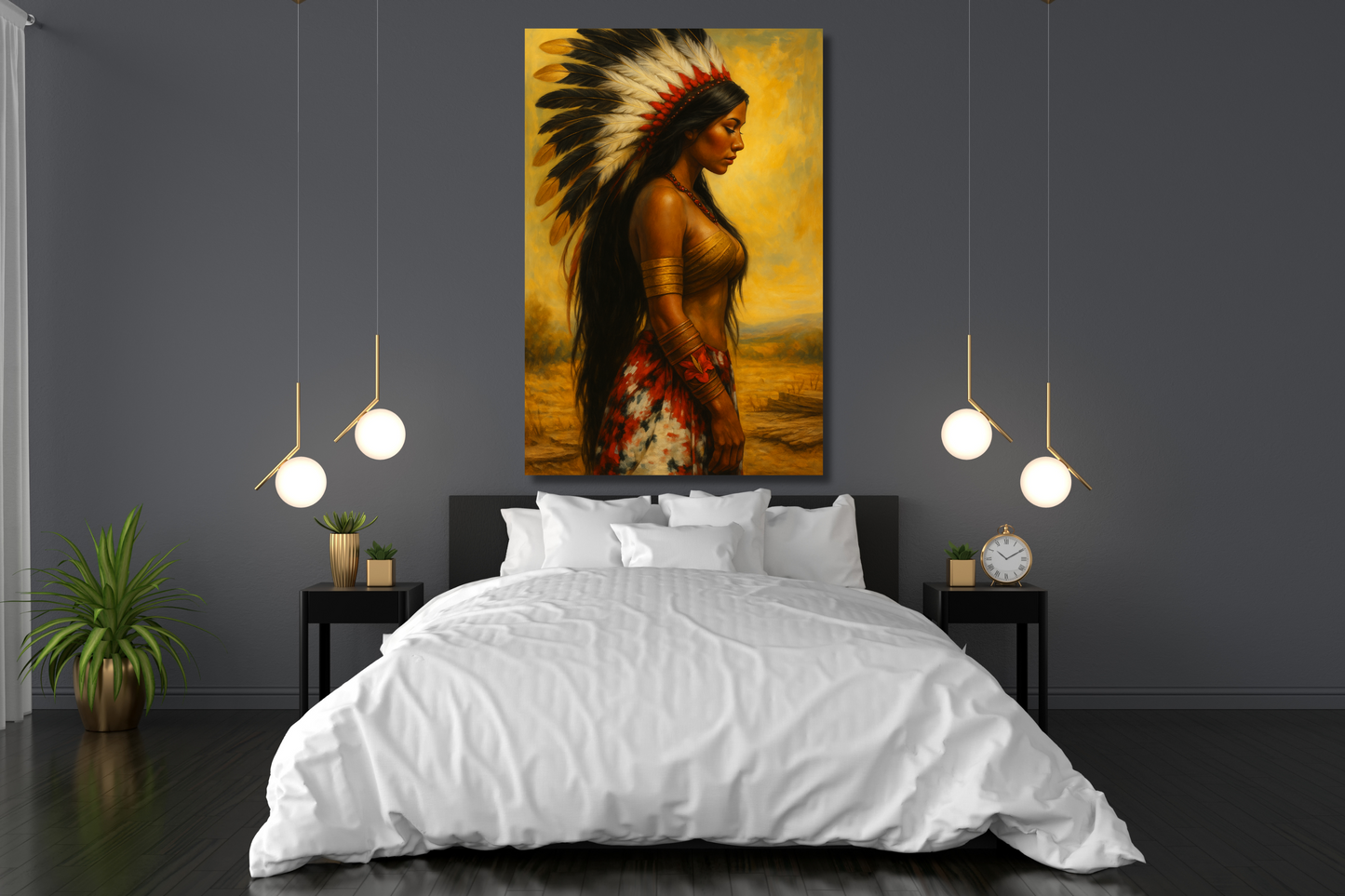 Sunfire Spirit – Native Strength Wall Art