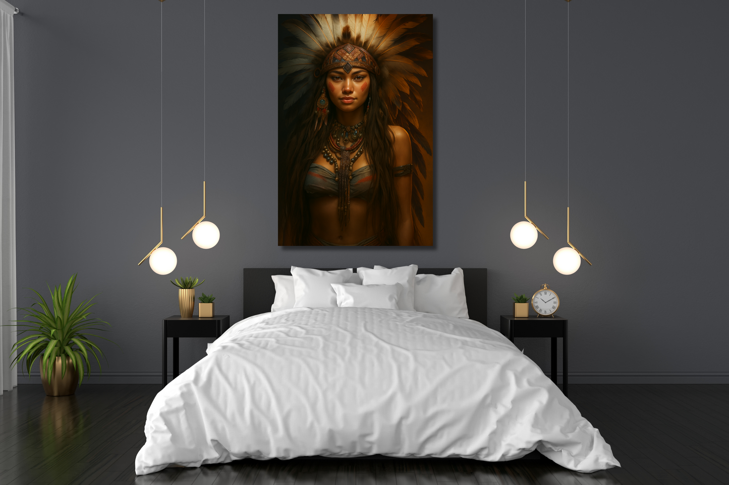 Sacred Flame – Canvas Wall Art
