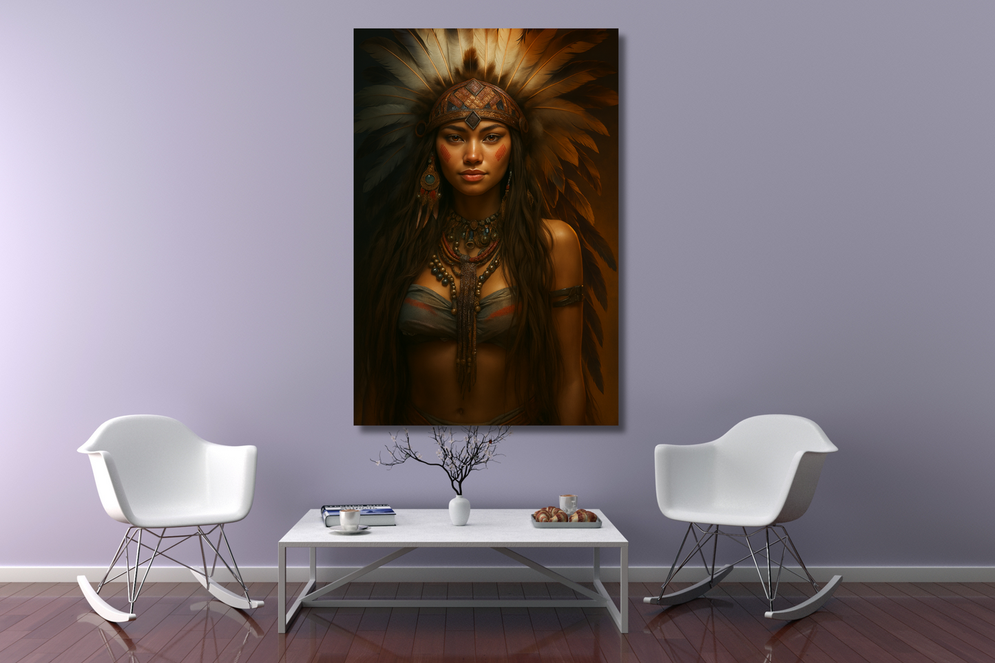 Sacred Flame – Canvas Wall Art