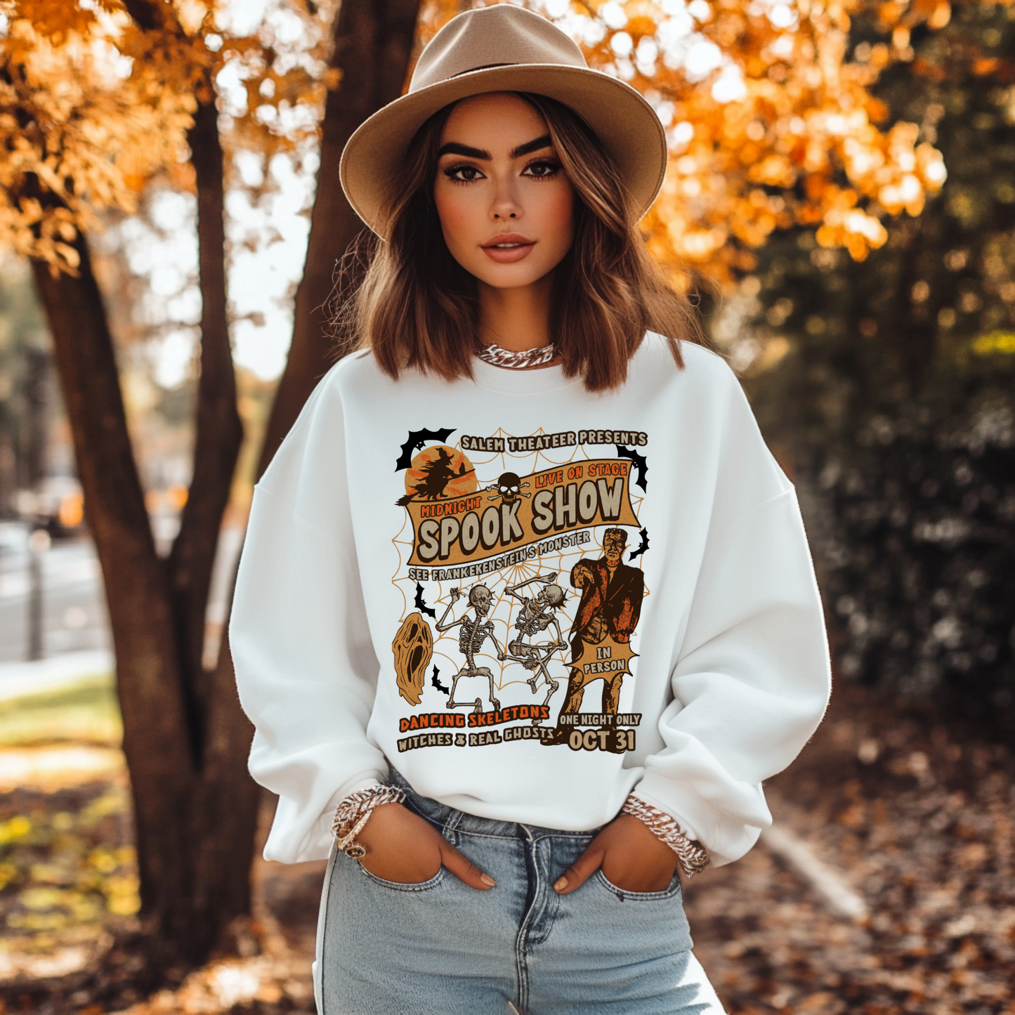 Spook Show – Retro Halloween Sweatshirt