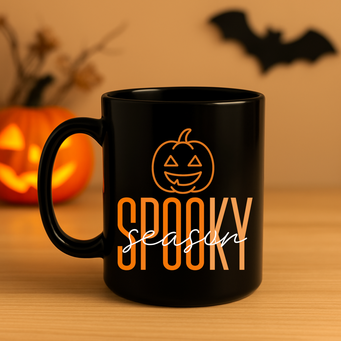 Spooky Season Mug, Halloween Coffee Cup
