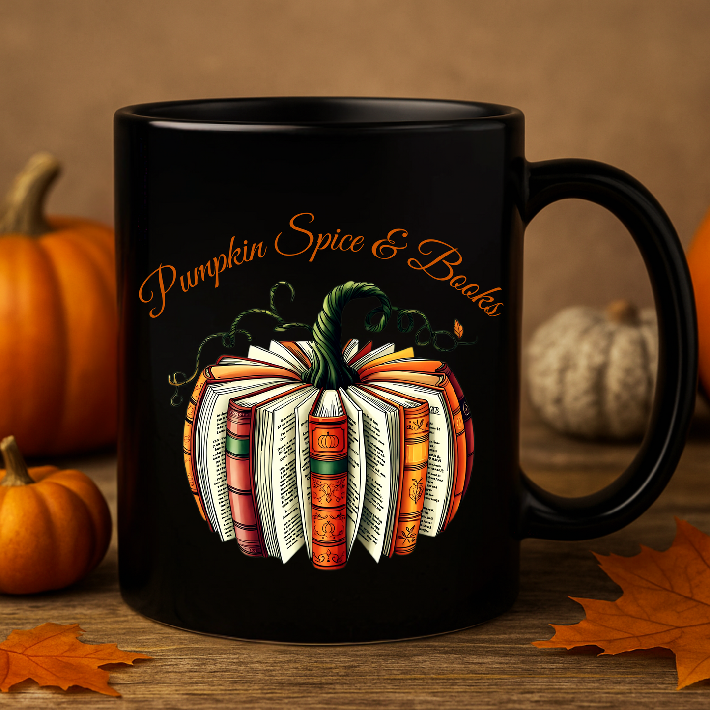 Pumpkin Spice & Books Mug