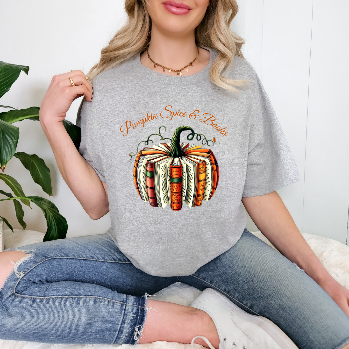 Pumpkin Spice & Books T-Shirt