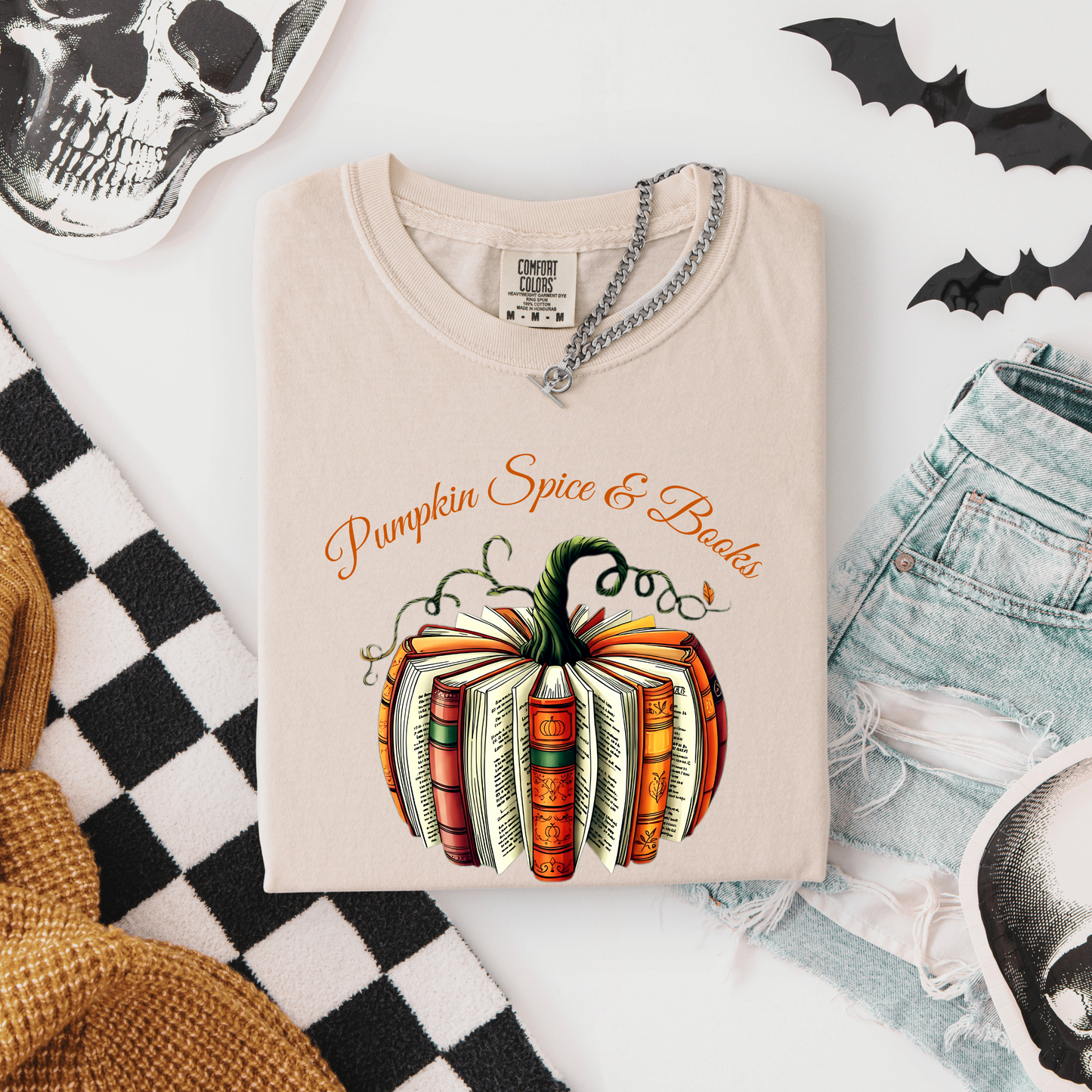 Pumpkin Spice & Books T-Shirt