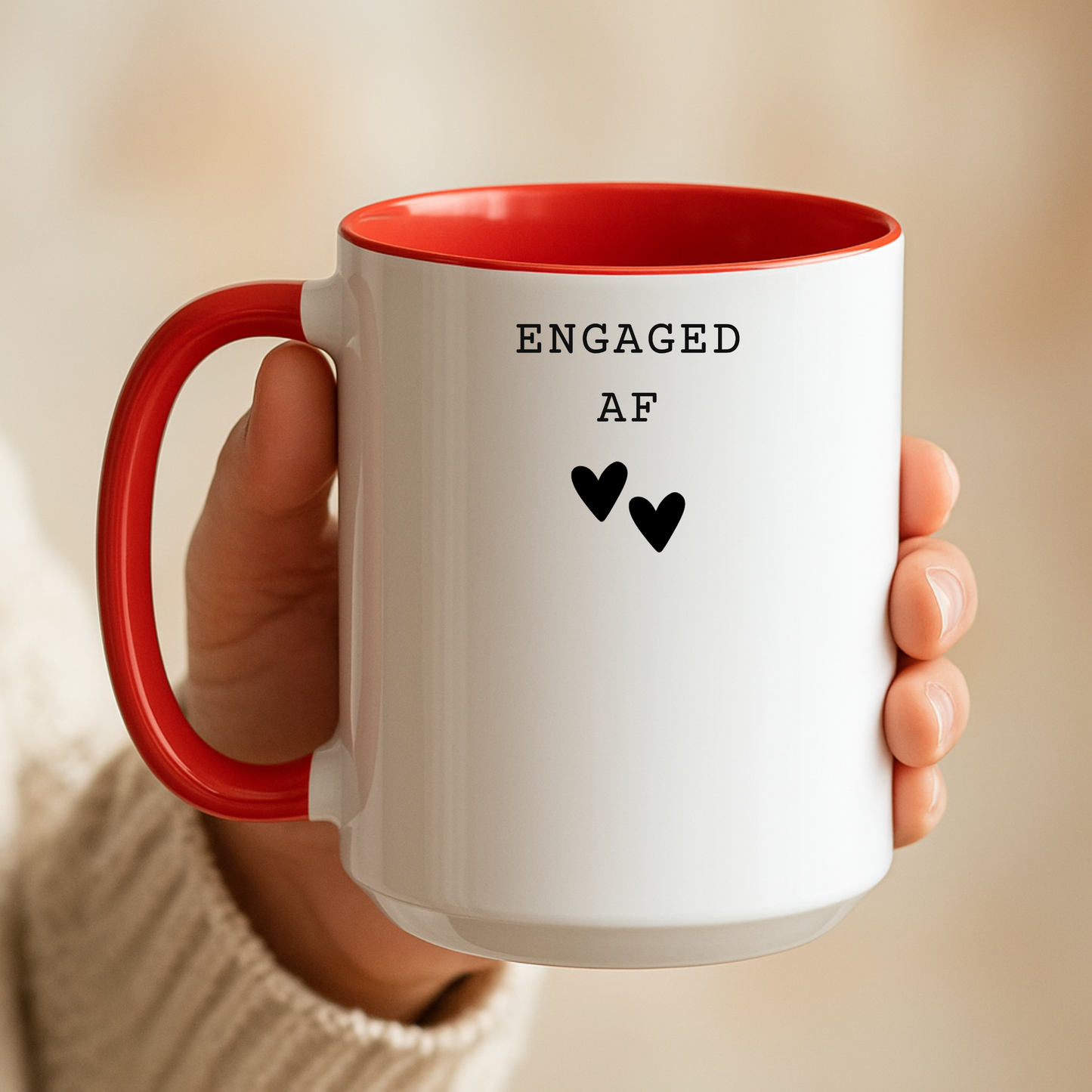 Engaged AF – Bride to Be Mug