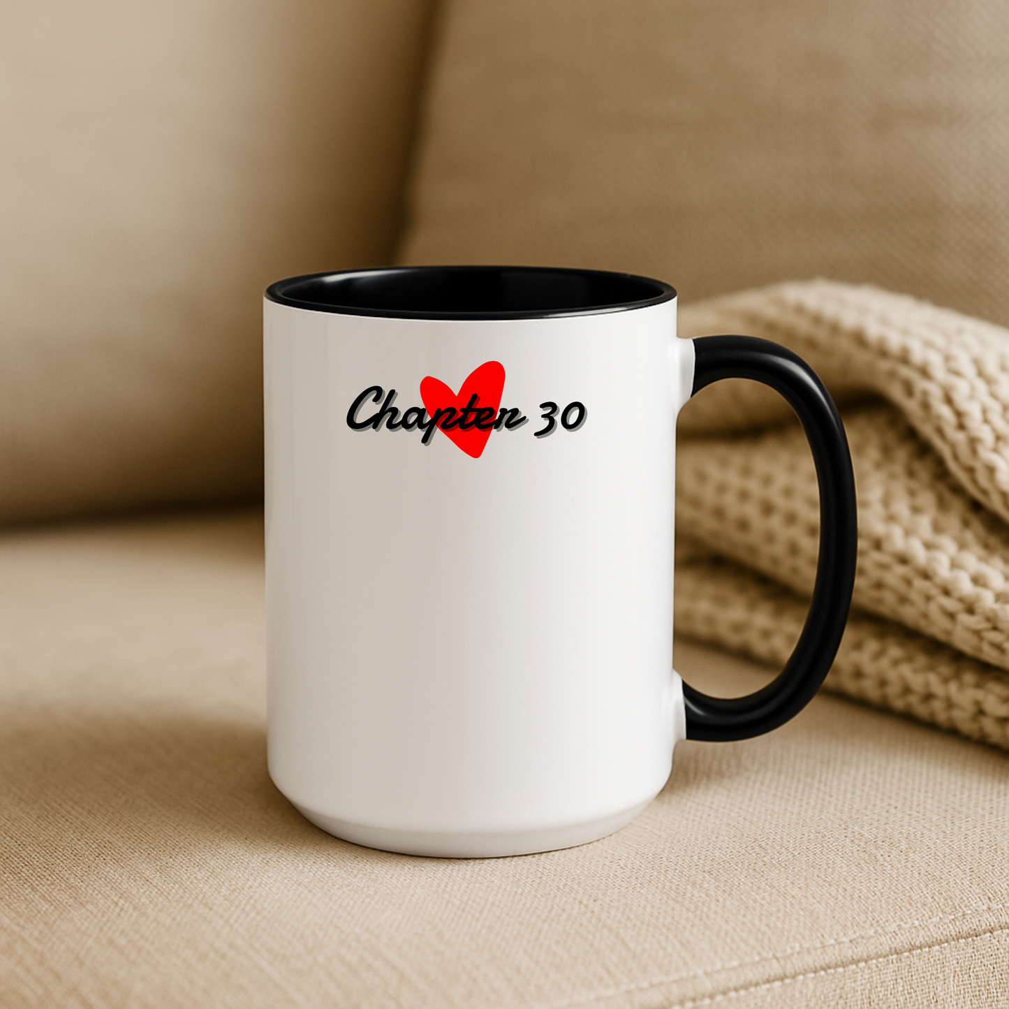 Funny 30th Birthday Coffee Cup, Chapter 30 Birthday Mug