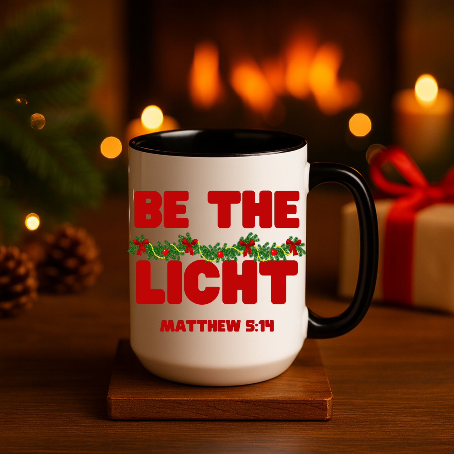 Be the Light – Matthew 5:14 Scripture Mug