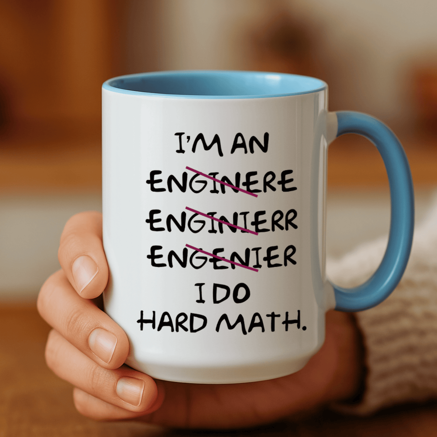 I Do Hard Math Engineer Mug, STEM Graduation Coffee Cup