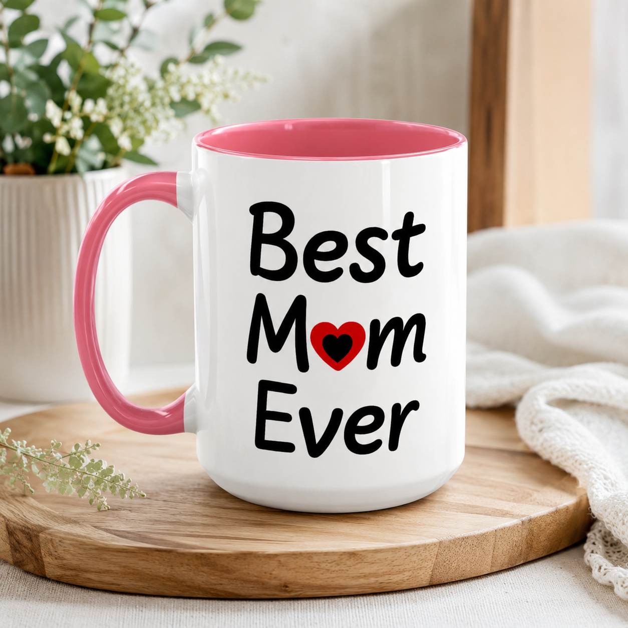 Best Mom Ever Mug, Funny Sassy Cat Coffee Cup