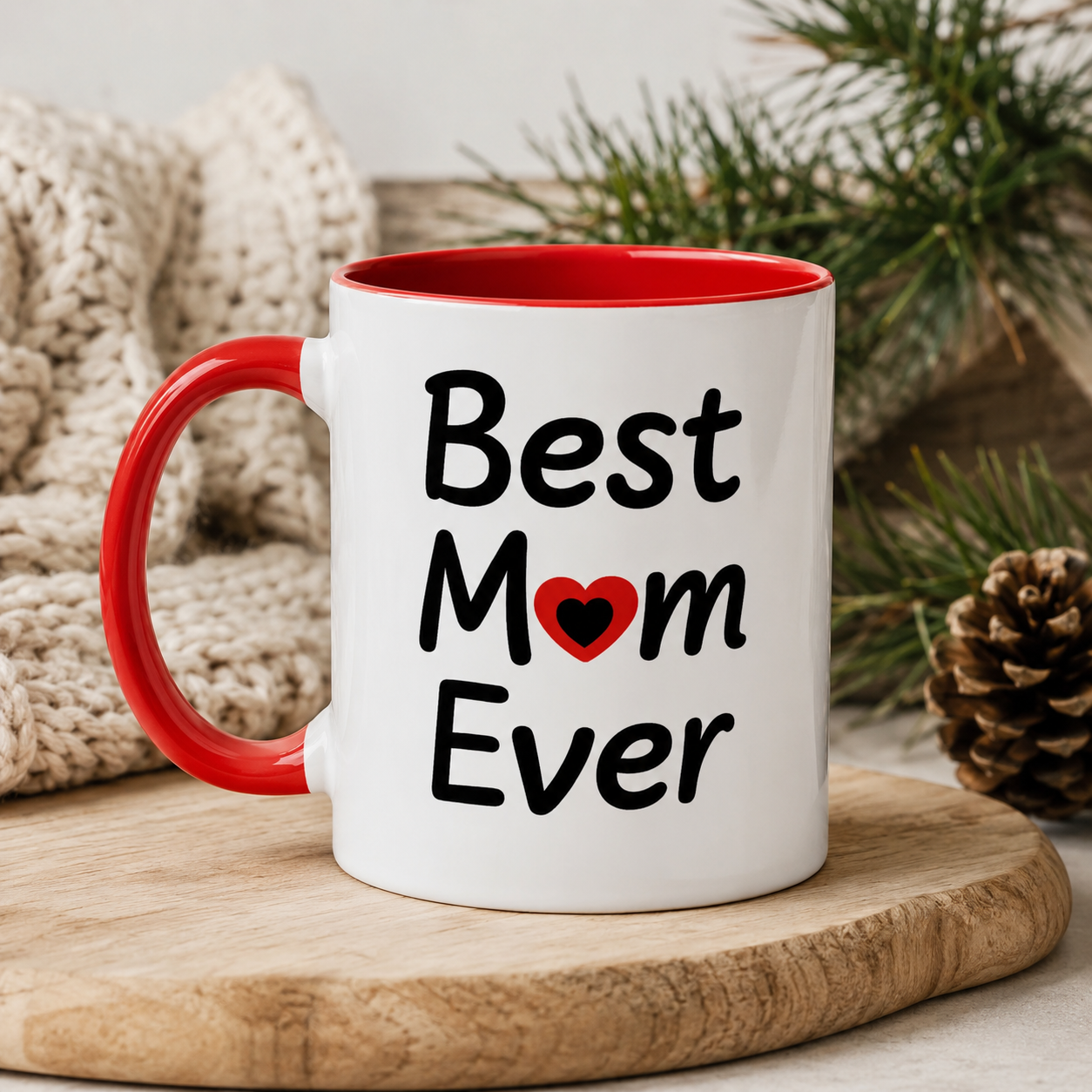 Best Mom Ever Mug, Funny Sassy Cat Coffee Cup