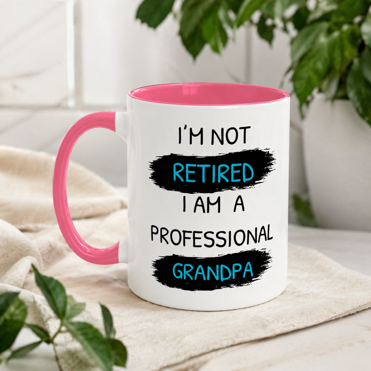 Professional Grandpa Mug, Funny Retirement Coffee Cup