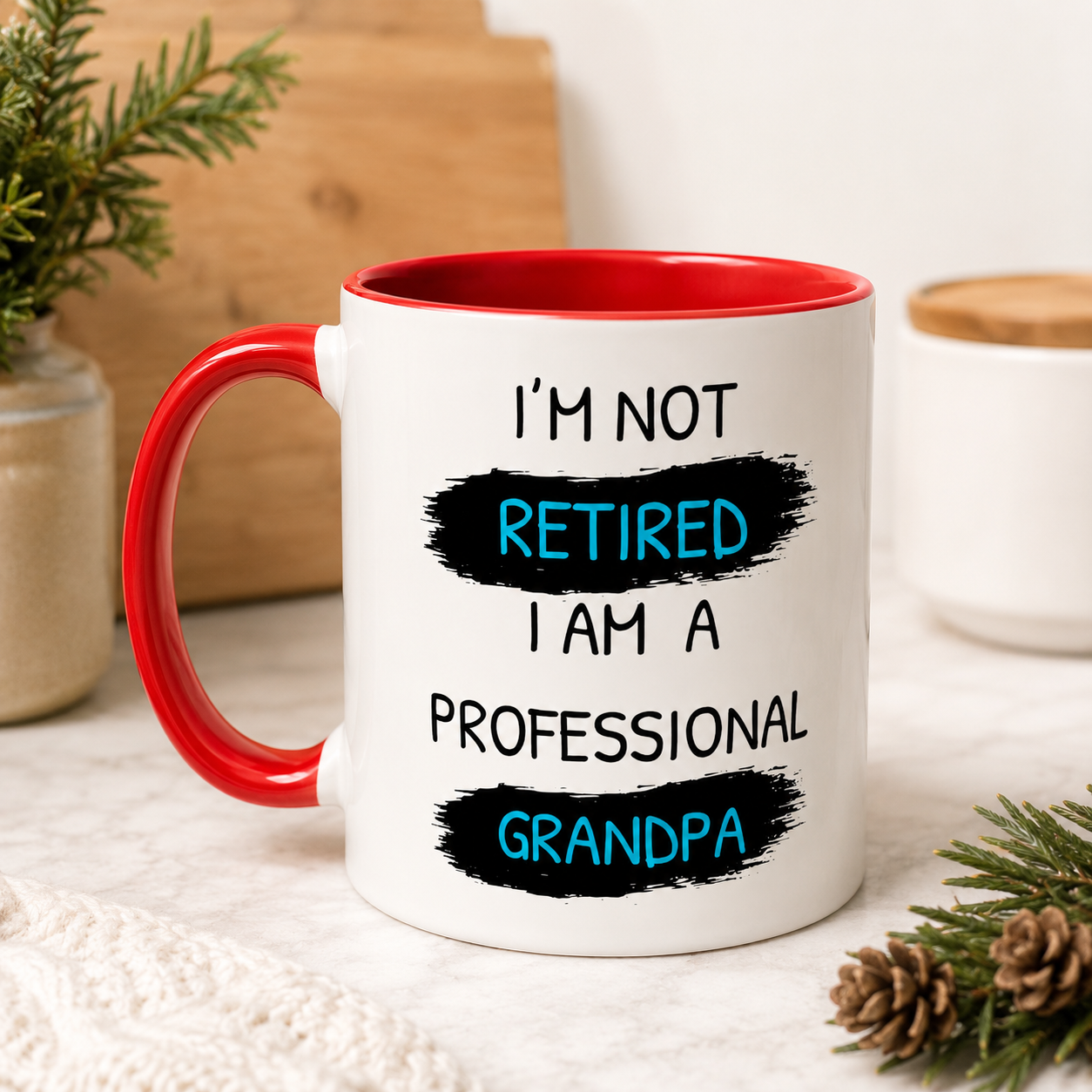 Professional Grandpa Mug, Funny Retirement Coffee Cup