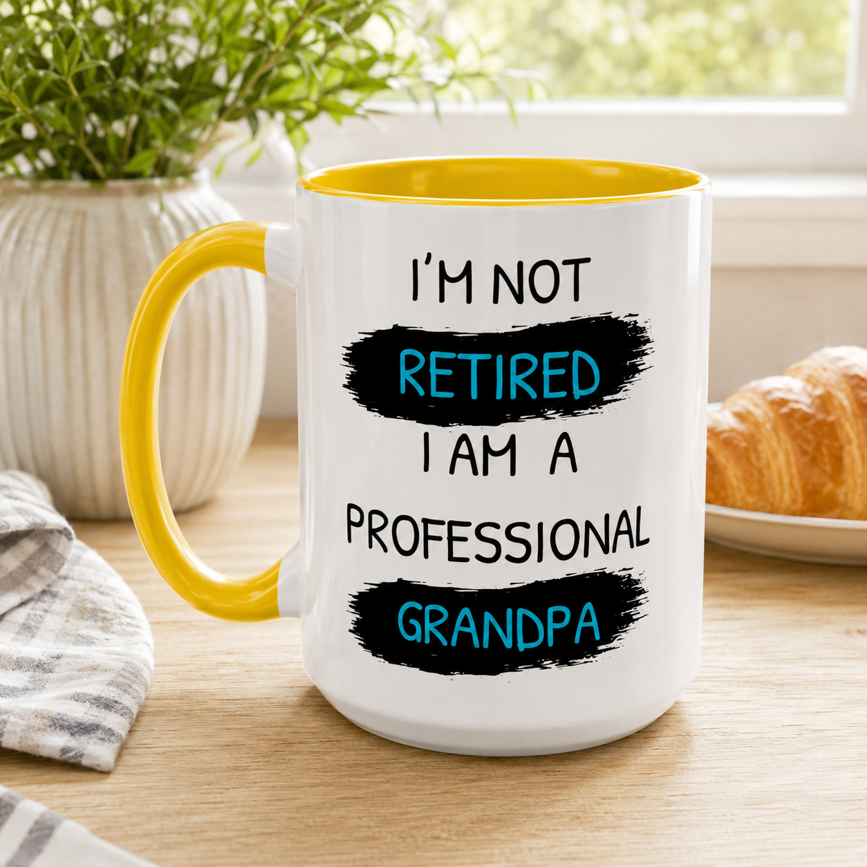 Professional Grandpa Mug, Funny Retirement Coffee Cup