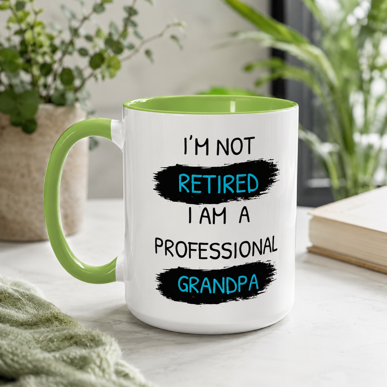 Professional Grandpa Mug, Funny Retirement Coffee Cup