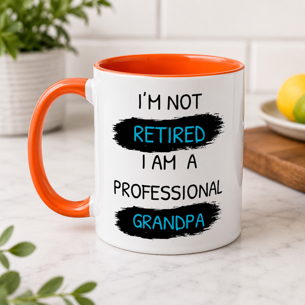 Professional Grandpa Mug, Funny Retirement Coffee Cup