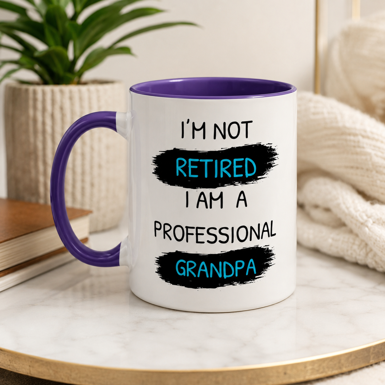 Professional Grandpa Mug, Funny Retirement Coffee Cup