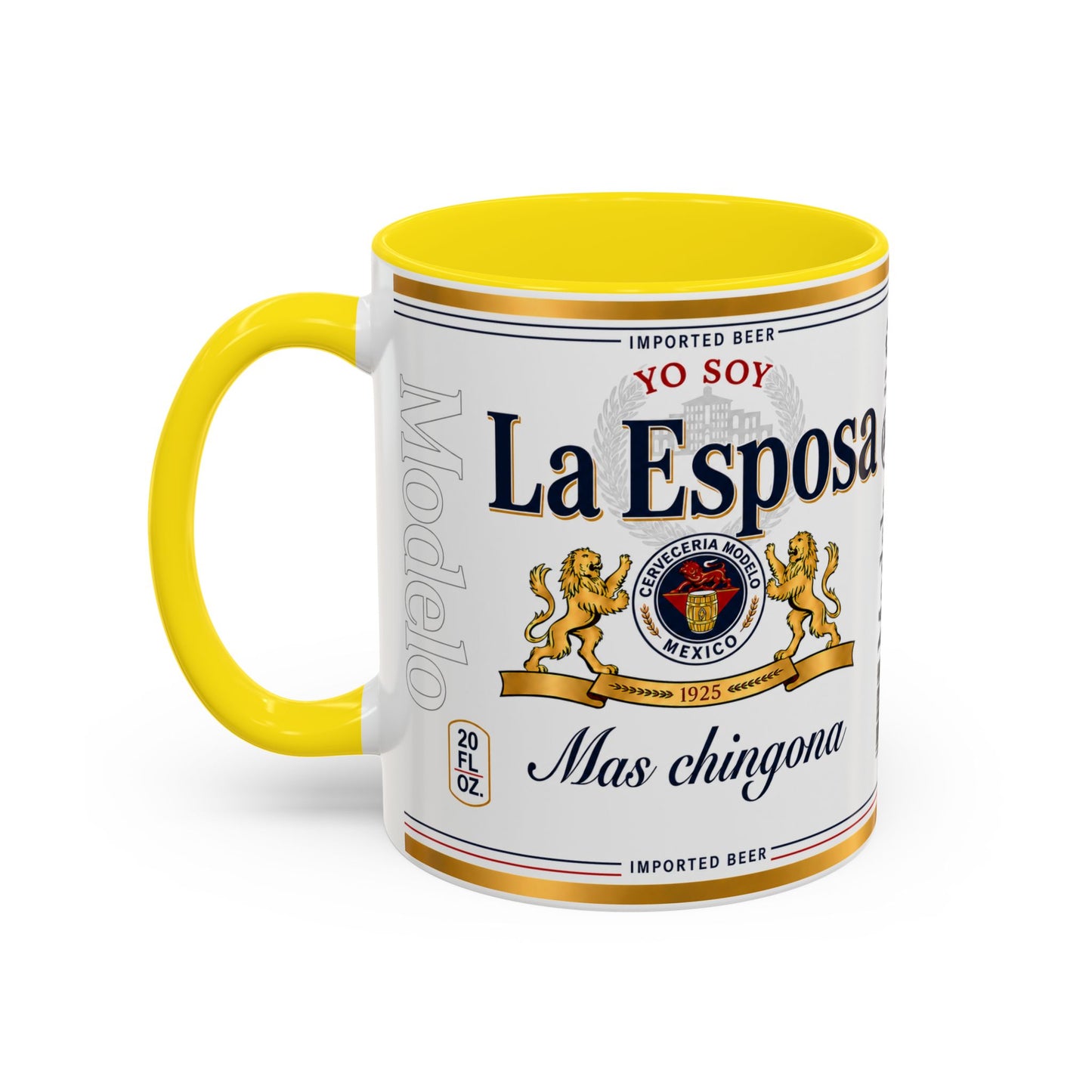 La Esposa Más Chingona Mug, Funny Spanish Wife Coffee Cup