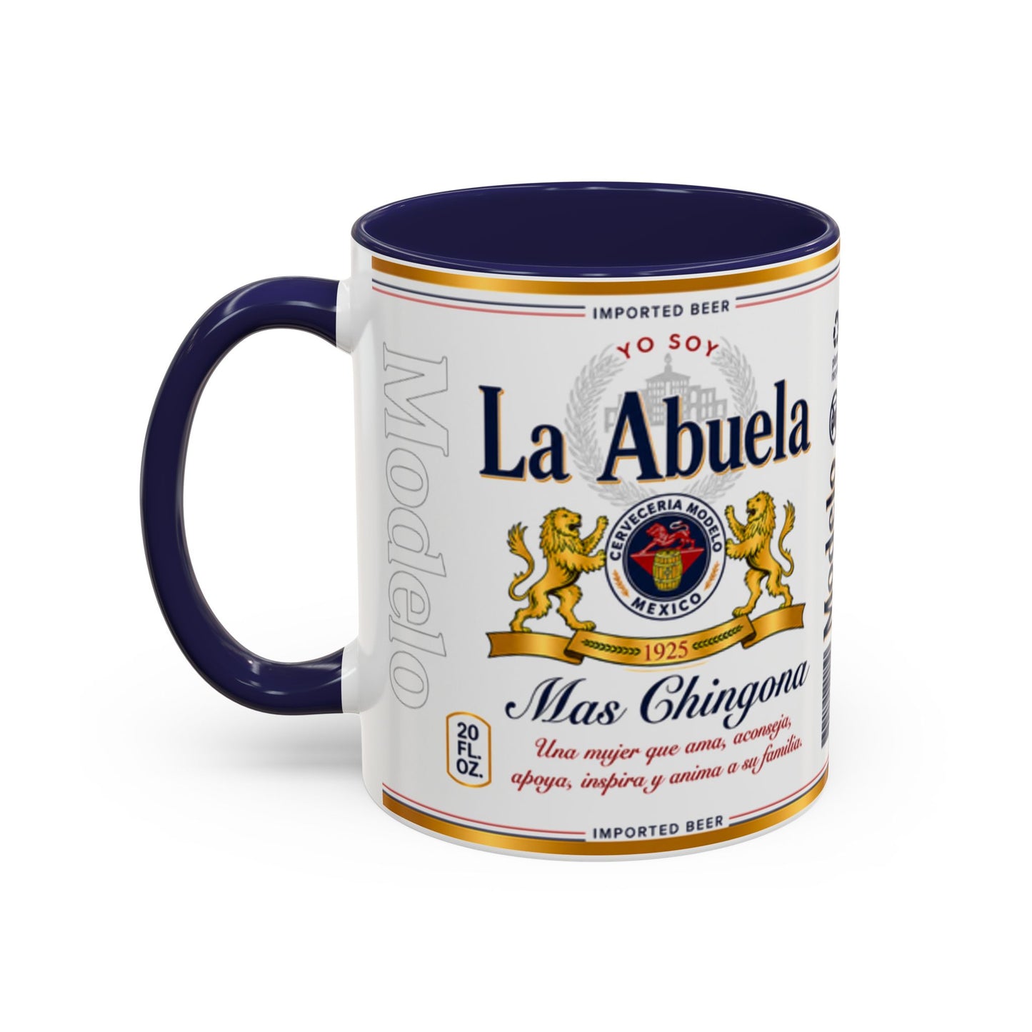 La Abuela Más Chingona Mug, Spanish Grandma Coffee Cup