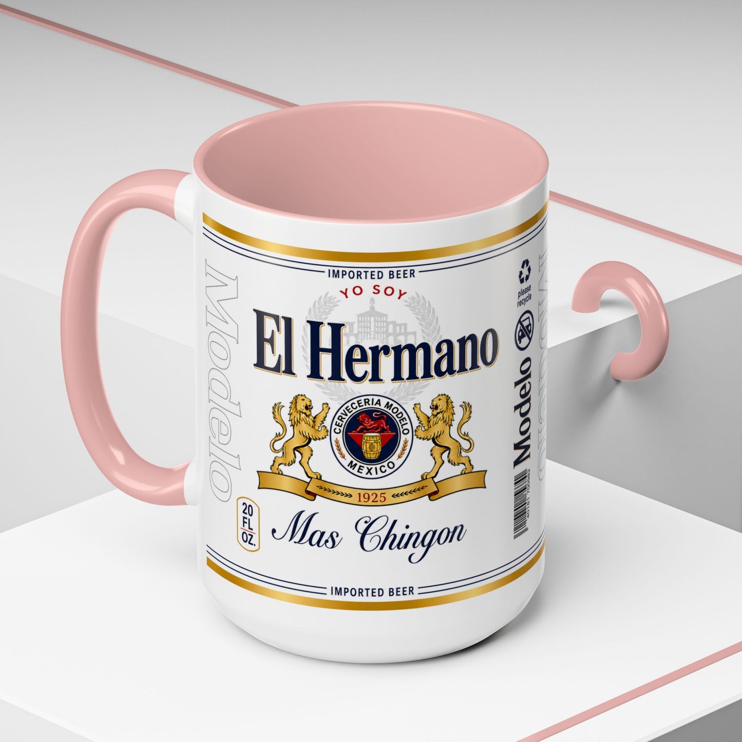 El Hermano Más Chingón Mug, Funny Spanish Brother Coffee Cup