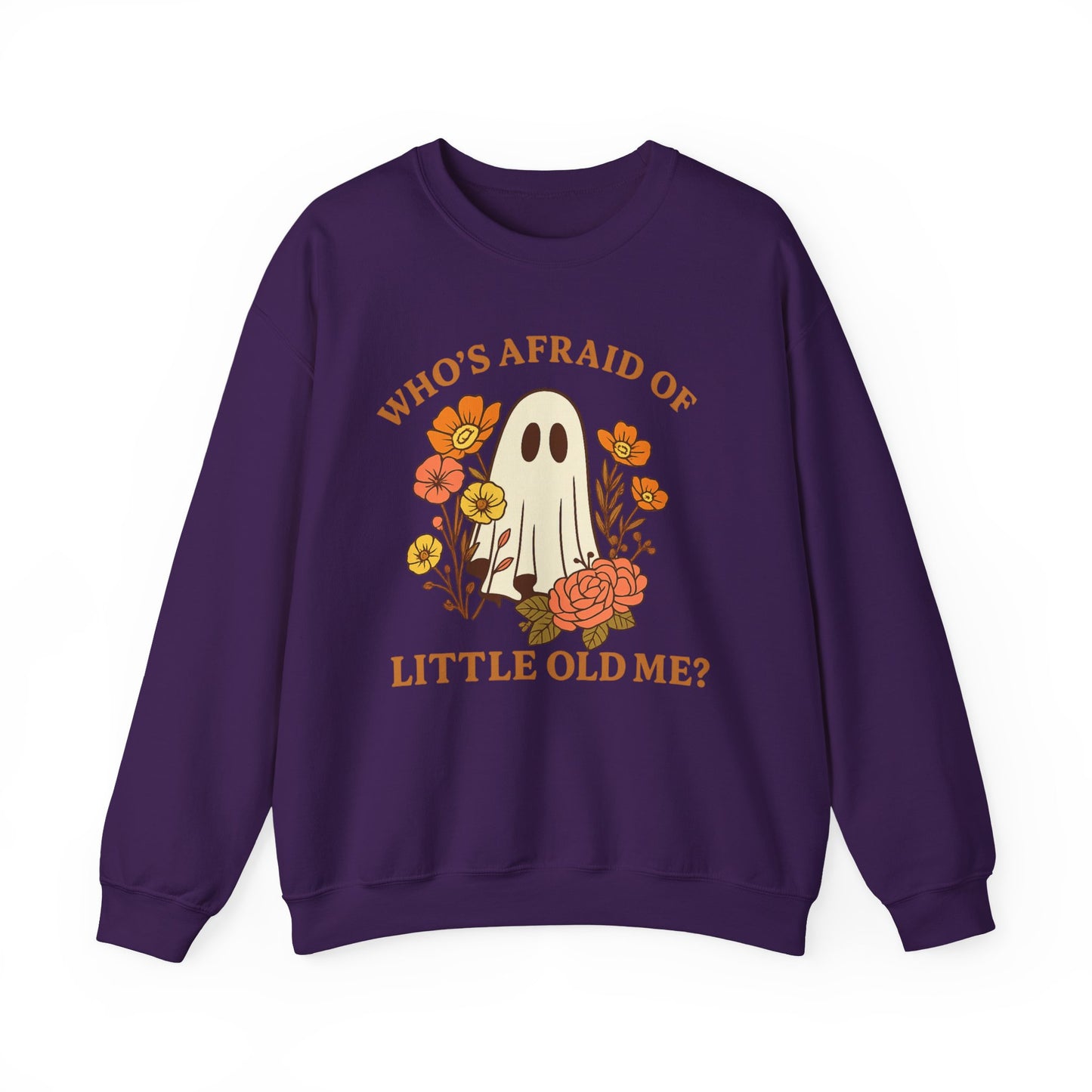 Who’s Afraid – Halloween Ghost Sweatshirt