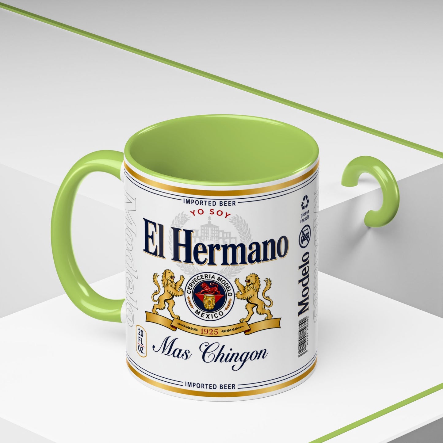 El Hermano Más Chingón Mug, Funny Spanish Brother Coffee Cup