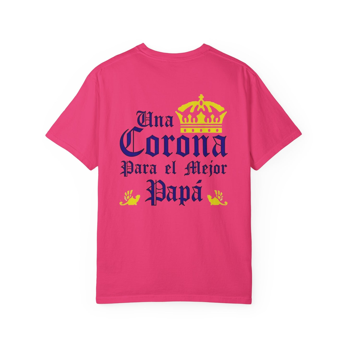 T-shirt Una Corona Para El Mejor Papa Del Mundo, T-shirt for beer lovers