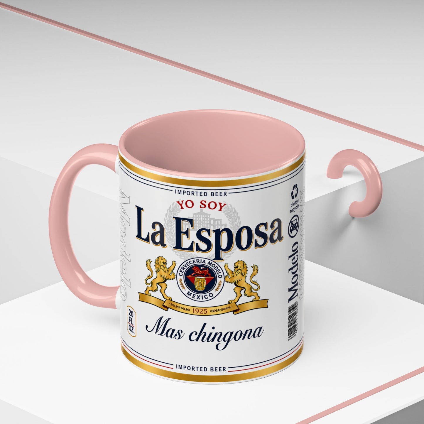 La Esposa Más Chingona Mug, Funny Spanish Wife Coffee Cup