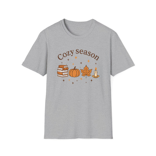 Cozy Season – Fall Pumpkin Candle Tee