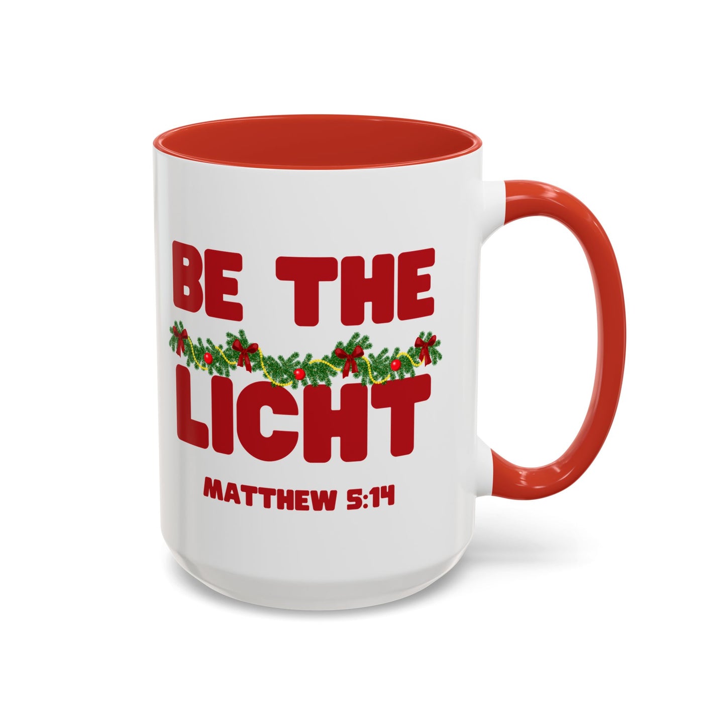 Be the Light – Matthew 5:14 Scripture Mug