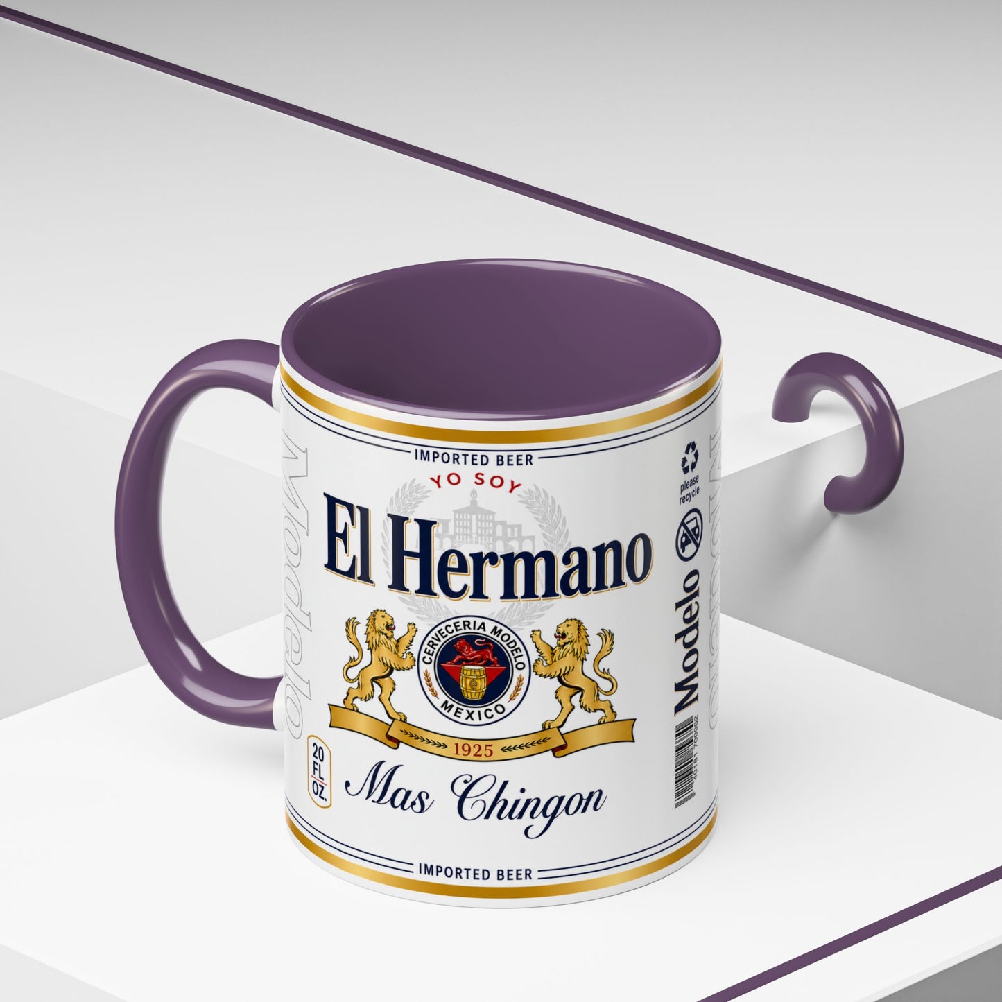 El Hermano Más Chingón Mug, Funny Spanish Brother Coffee Cup