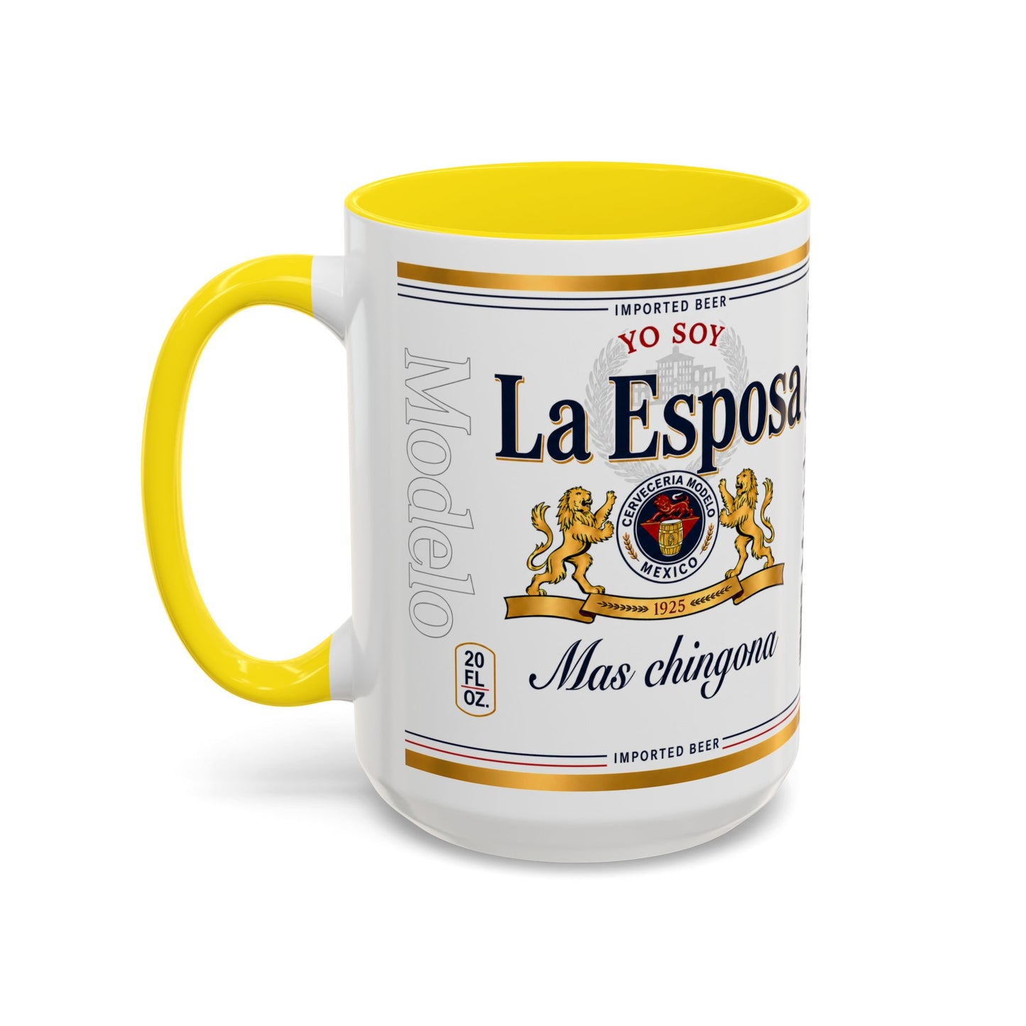 La Esposa Más Chingona Mug, Funny Spanish Wife Coffee Cup