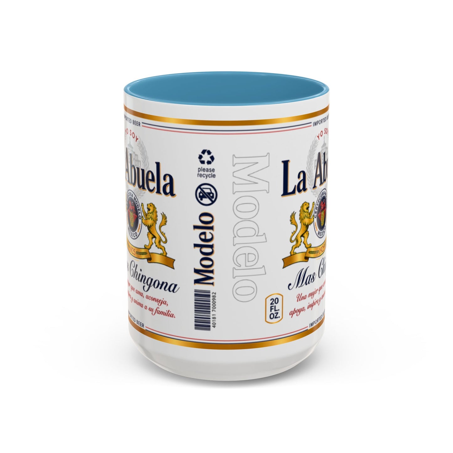 La Abuela Más Chingona Mug, Spanish Grandma Coffee Cup