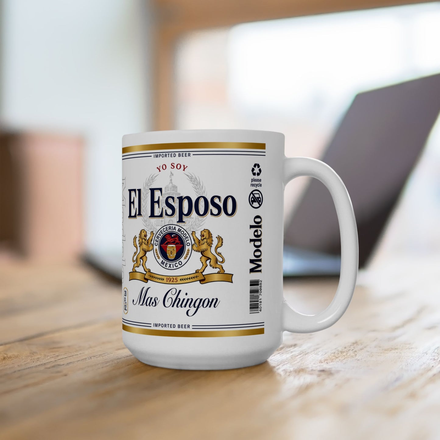 Yo Soy El Esposo Más Chingón Mug, Spanish Husband Gift
