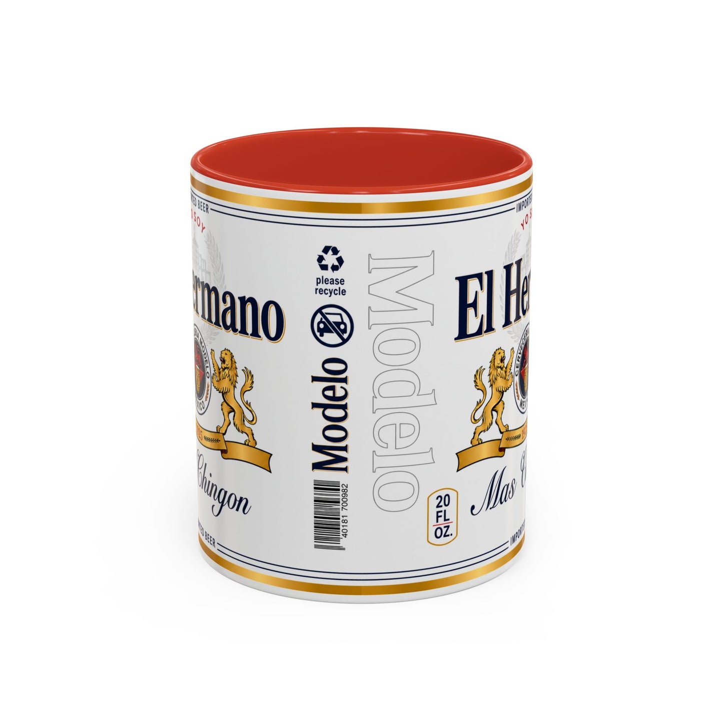 El Hermano Más Chingón Mug, Funny Spanish Brother Coffee Cup