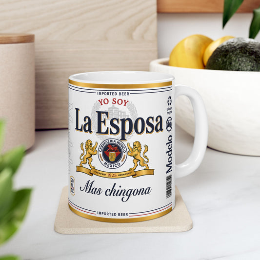 o Soy La Esposa Más Chingona Mug, Spanish Wife Gift