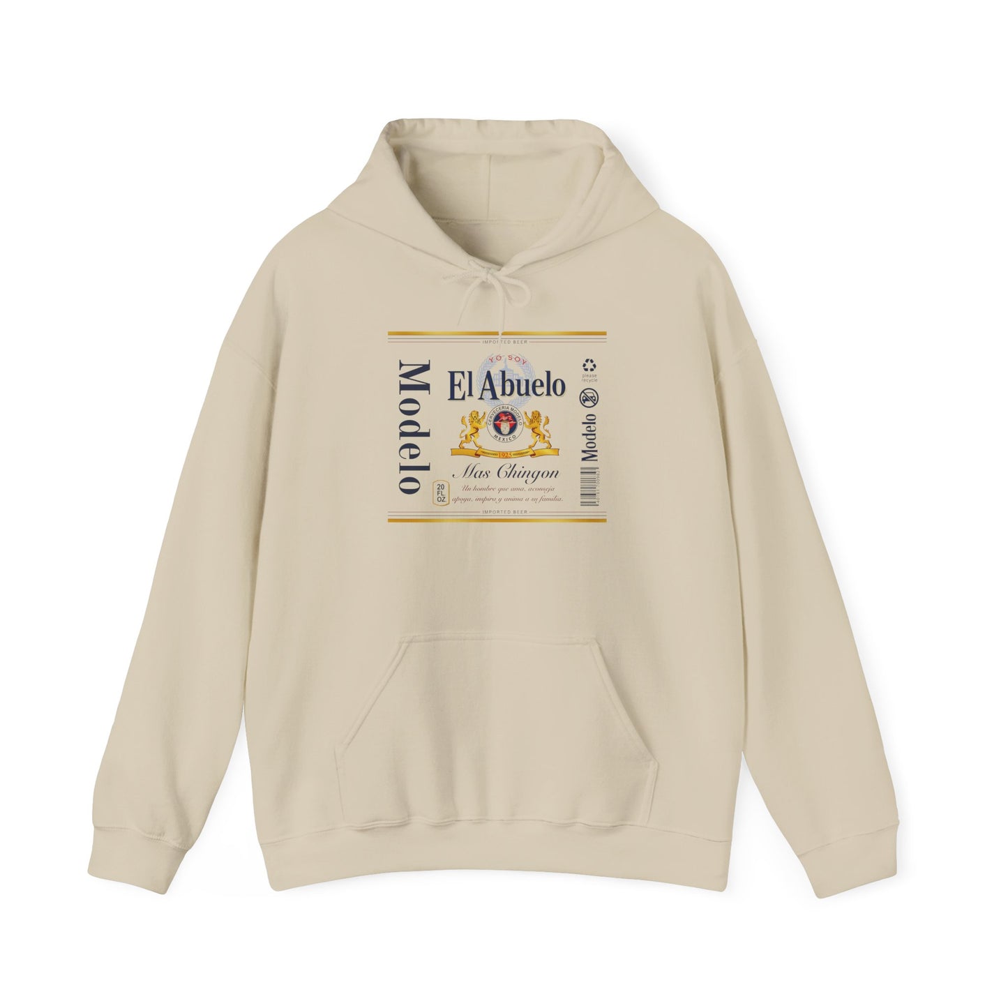 Hoodie Modelo Beer ,El Abuelo Modelo Beer