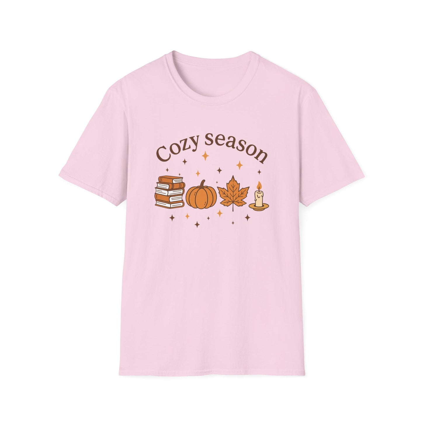 Cozy Season – Fall Pumpkin Candle Tee