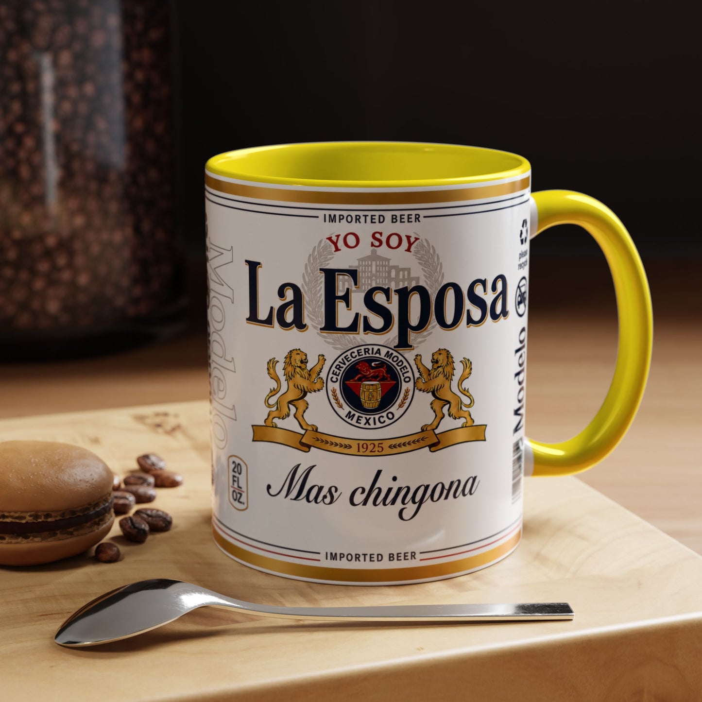 La Esposa Más Chingona Mug, Funny Spanish Wife Coffee Cup