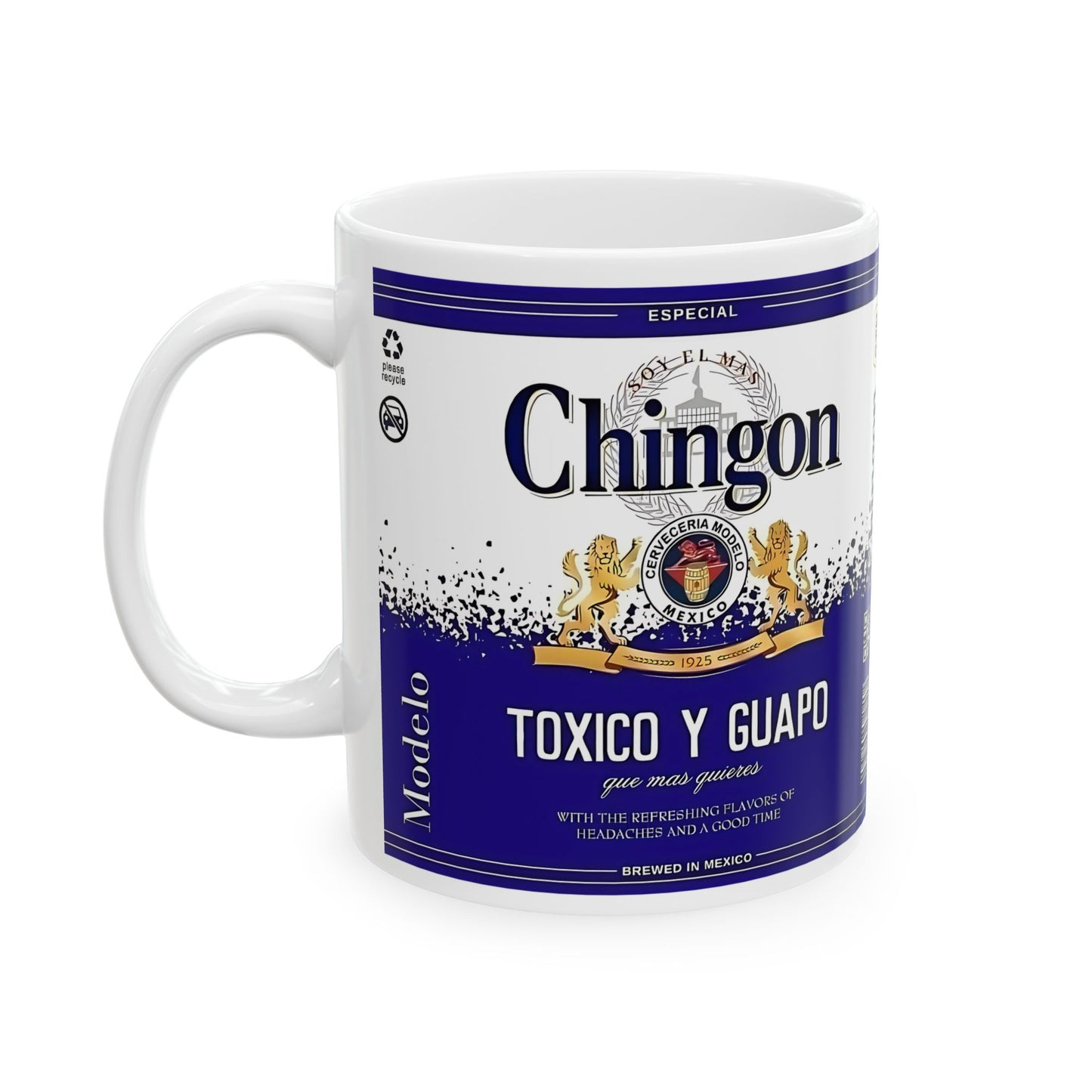 Chingon Ceramic Mug , Funny Coffee Cup
