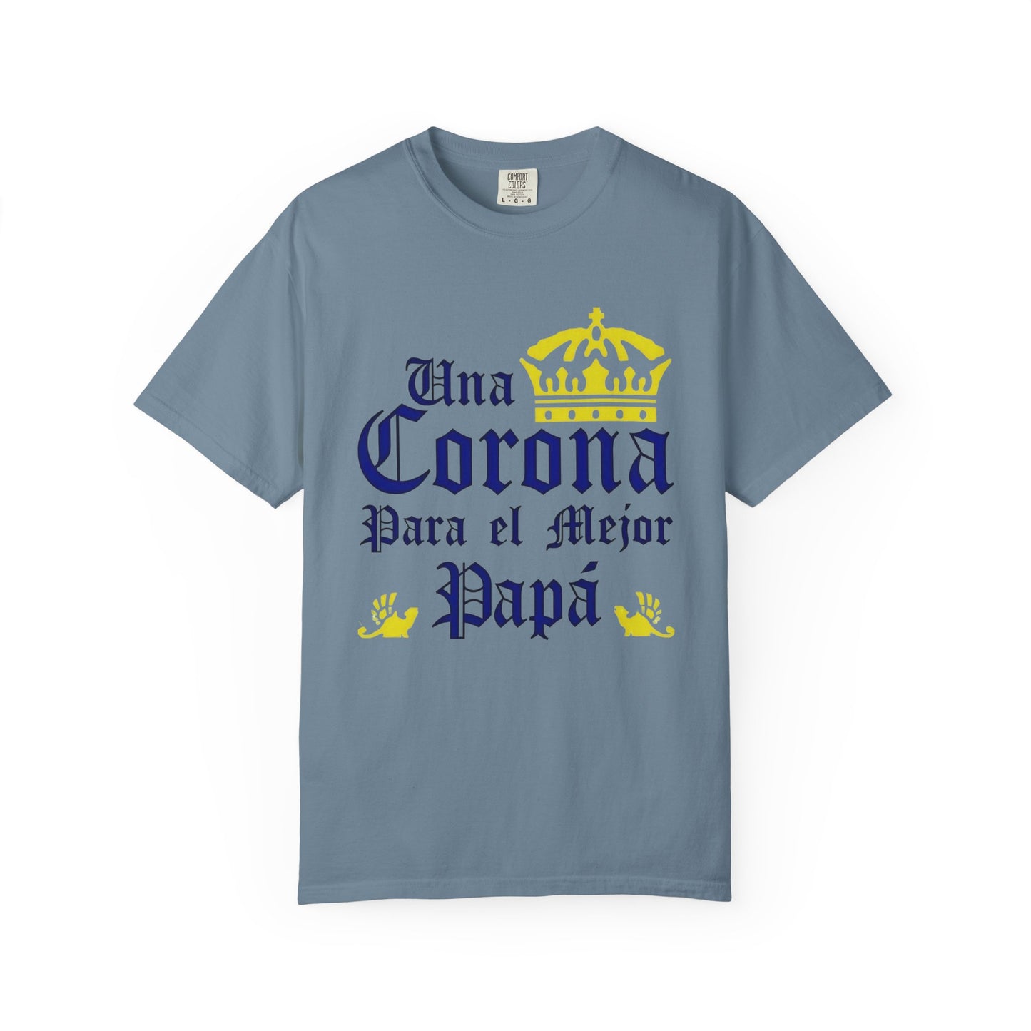 T-shirt Una Corona Para El Mejor Papa Del Mundo, T-shirt for beer lovers