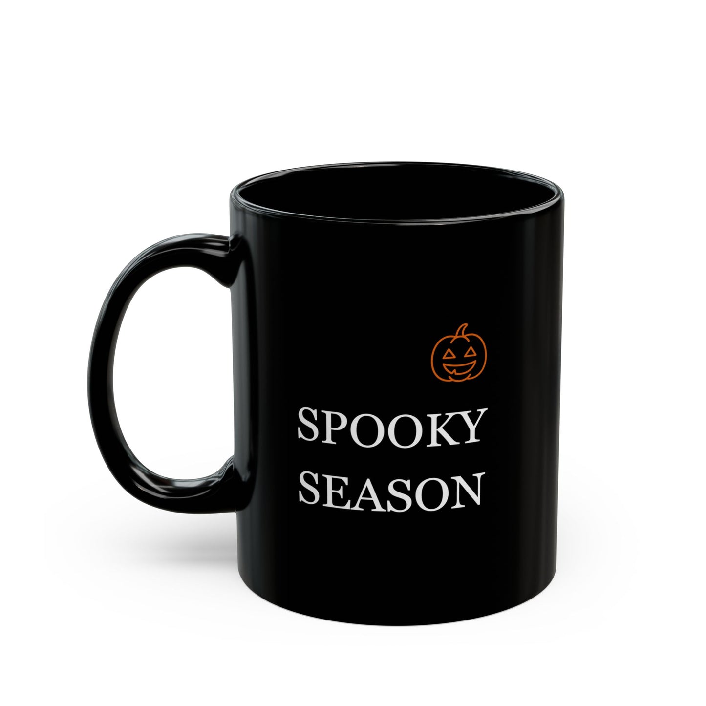 Spooky Season Coffee Mug, Halloween Pumpkin Mug
