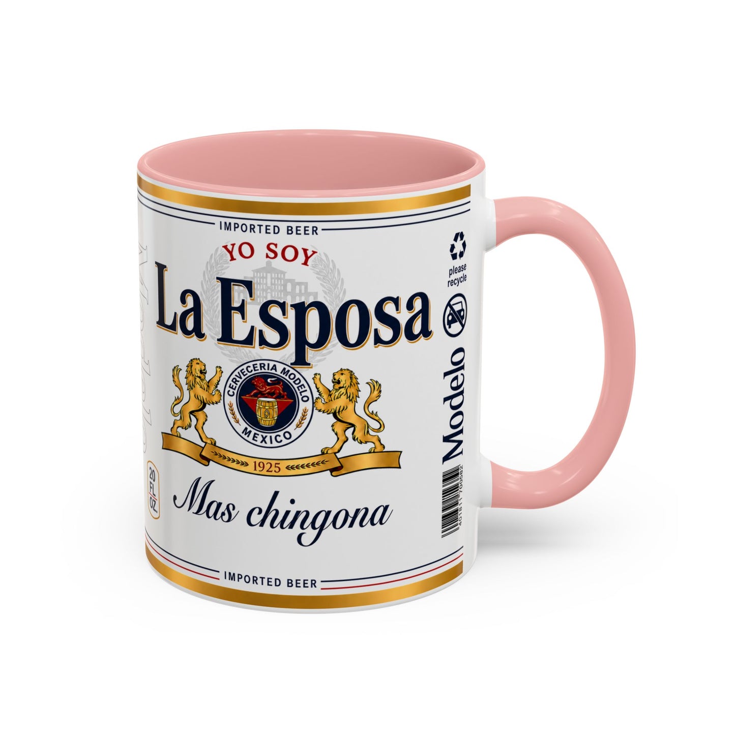 La Esposa Más Chingona Mug, Funny Spanish Wife Coffee Cup