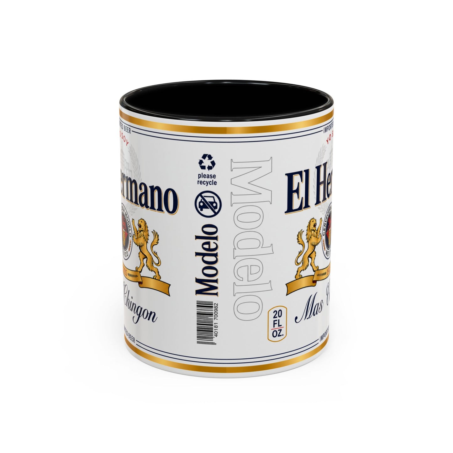 El Hermano Más Chingón Mug, Funny Spanish Brother Coffee Cup