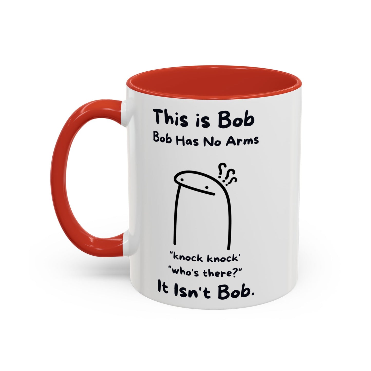 This Is Bob Mug, Funny Knock Knock Joke Coffee Cup