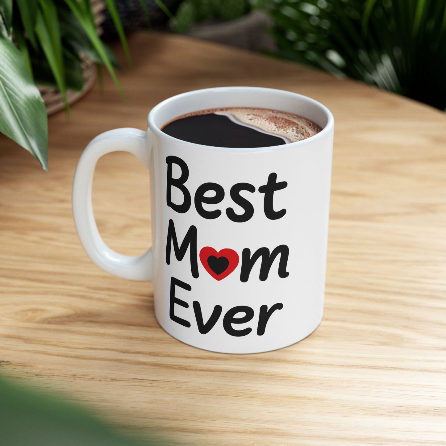 Funny Best Mom Ever Coffee Mug, Sassy Cat Mother Gift